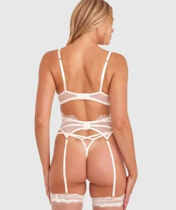 Vamp Eternity Suspender - Ivory