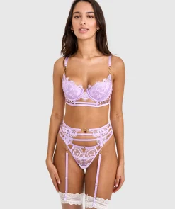 Vamp Hola Mamacita Suspender - Purple
