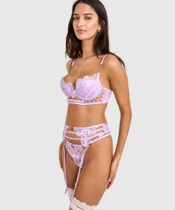 Vamp Hola Mamacita Suspender - Purple