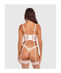Vamp Strung Up Unlined Delight Corset - Ivory