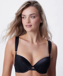 Venus Push Up Bra - Black