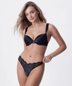 Venus Push Up Bra - Black