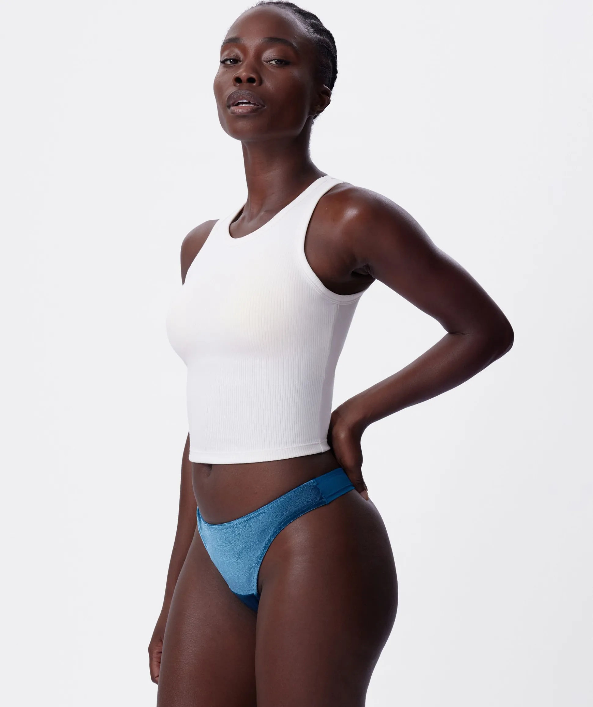 Verity G String - Teal