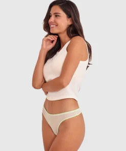 Virgo G String - Light Green/Green