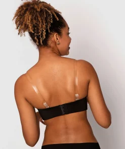 Wide Invisible Bra Straps - Clear