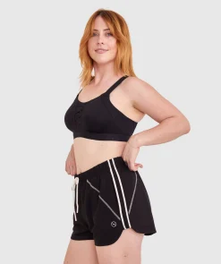 Work It Full Cup Underwire Sports Bra - Black