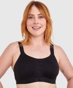 Work It Full Cup Underwire Sports Bra - Black